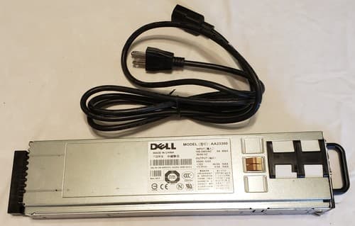 Used Dell AA23300 PowerEdge Server Power Supply 550W, REV A03 - Thumbnail 2