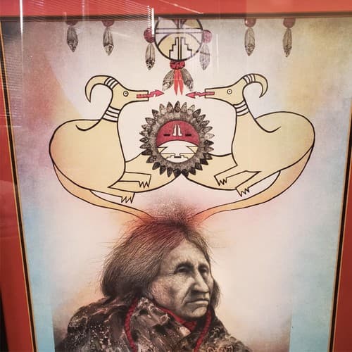 Frank Howell "IMAGE FROM ENCARNACION PENA" H.Signed has dedication name - Thumbnail 2