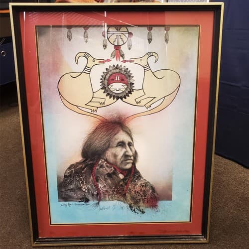 Frank Howell "IMAGE FROM ENCARNACION PENA" H.Signed has dedication name - Thumbnail 13