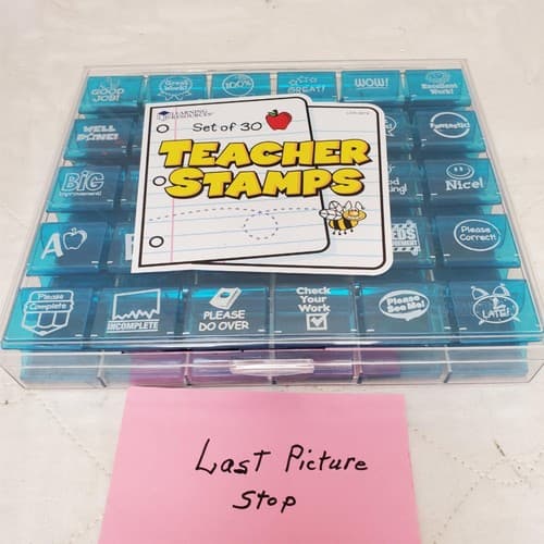Learning Resources Teacher Stamp Rubber Stamps Set of 30 - Thumbnail 5