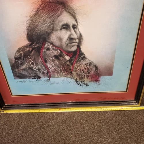 Frank Howell "IMAGE FROM ENCARNACION PENA" H.Signed has dedication name - Thumbnail 8