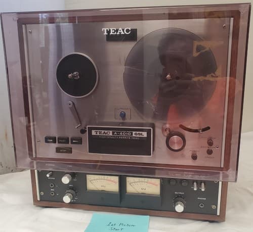 TEAC TCA-40 Simul-Trak with Twin RA-41 Record Amplifiers Vintage Reel Recorder - Image 1