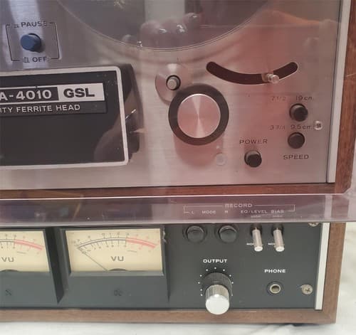 TEAC TCA-40 Simul-Trak with Twin RA-41 Record Amplifiers Vintage Reel Recorder - Thumbnail 5