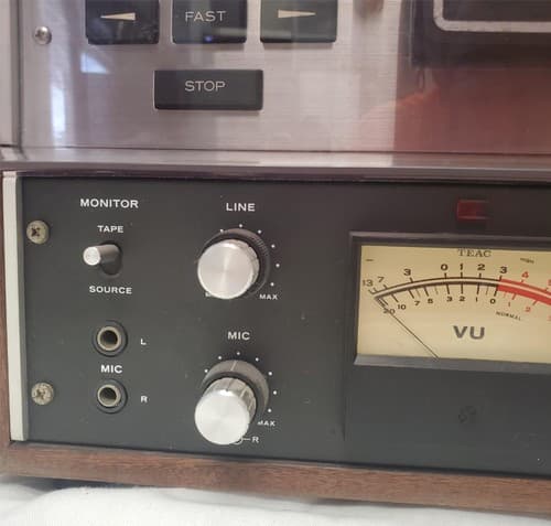 TEAC TCA-40 Simul-Trak with Twin RA-41 Record Amplifiers Vintage Reel Recorder - Thumbnail 3