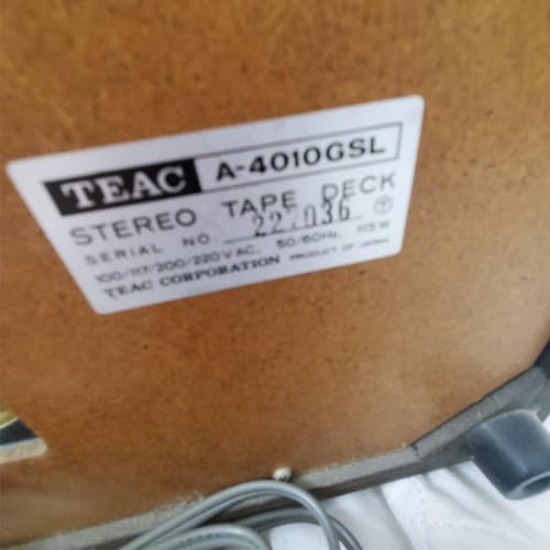 TEAC TCA-40 Simul-Trak with Twin RA-41 Record Amplifiers Vintage Reel Recorder - Thumbnail 11