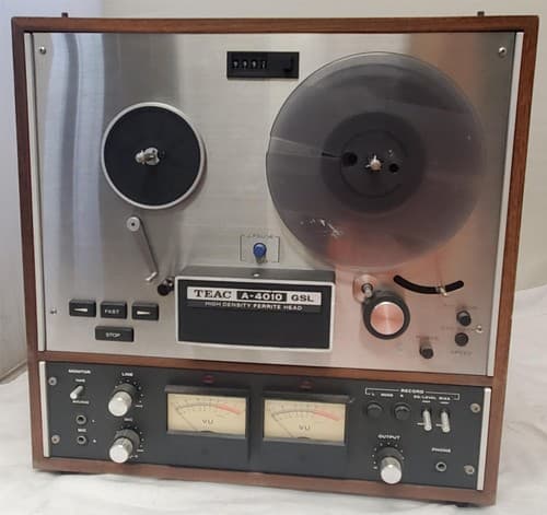 TEAC TCA-40 Simul-Trak with Twin RA-41 Record Amplifiers Vintage Reel Recorder - Thumbnail 7