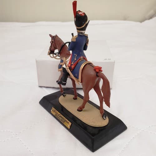 Officer of Quard Gren France 1805 Guards on Horseback Toy Soldier - Thumbnail 4