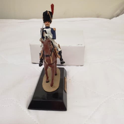 Officer of Quard Gren France 1805 Guards on Horseback Toy Soldier - Thumbnail 8