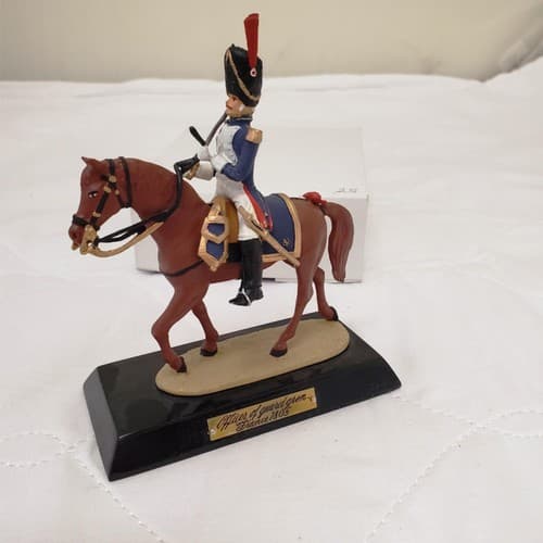 Officer of Quard Gren France 1805 Guards on Horseback Toy Soldier - Thumbnail 9