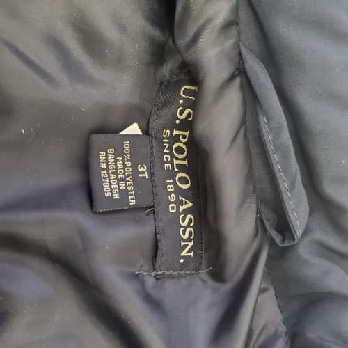 U.S. Polo Assn. Since 1890 Indigo Blue Hether Jacket 3T - Thumbnail 5