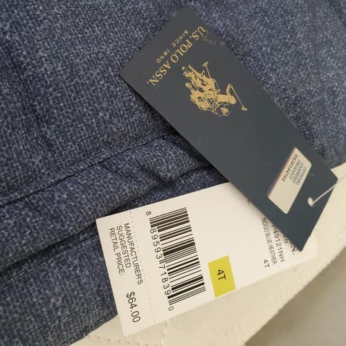 U.S. Polo Assn. Since 1890 Indigo Blue Hether Jacket 3T - Thumbnail 8