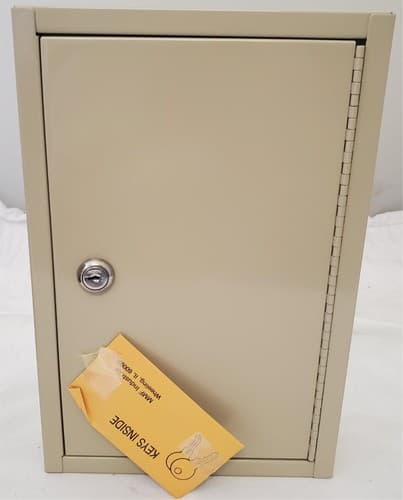 MMF Industries Steel Key Cabinet Holds 30 Keys Lockbox - Thumbnail 3
