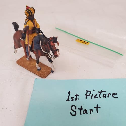 Metal Hand Painted 54mm SOE002 Skinner's Horse Scout CM-37 - Image 1