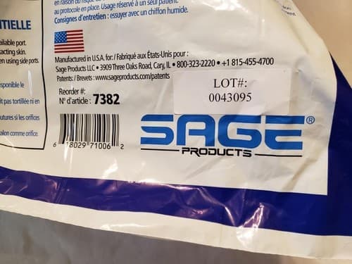 NEW Prevalon XL Pressure Relieving Heel Protector III 7382 Sage Products - Thumbnail 2