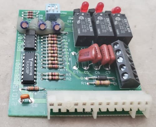 Used Trane Zettler Zone/Bypass Control Card Zzcardal010 21D150561G01 1150561 - Thumbnail 3