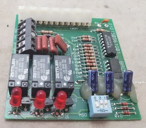 Used Trane Zettler Zone/Bypass Control Card Zzcardal010 21D150561G01 1150561 - Thumbnail 5