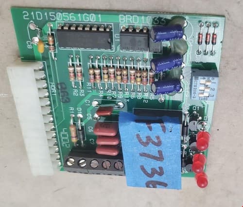 Trane Zettler Zone/Bypass Control Card Zzcardal010 21D150561G01 BRD1033 - Thumbnail 2