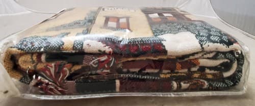 Department 56 Dickens Village Triple Woven Throw Blanket by Goodwin Weavers - Thumbnail 6