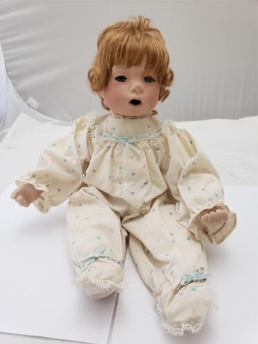 Vintage Original Porcelain Doll Baby Girl Dolls - Image 1