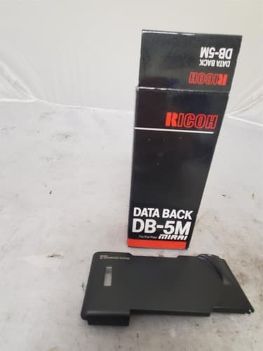 Ricoh Data Back DB-5M for Mirai Camera (NOS) AF Integrated System OWNERS MANUAL - Image 1