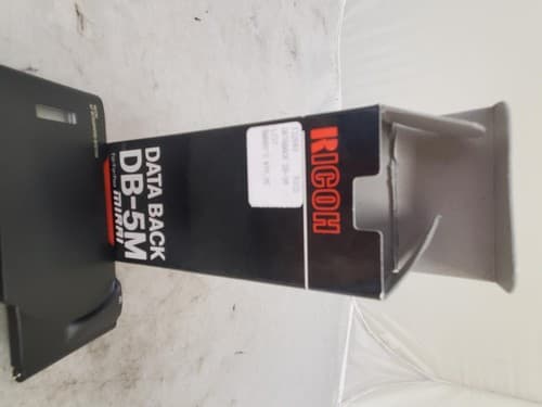 Ricoh Data Back DB-5M for Mirai Camera (NOS) AF Integrated System OWNERS MANUAL - Thumbnail 5