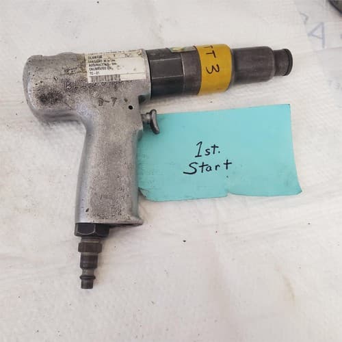 Cleco 8RSAPT-10 Pneumatic Pistol Grip 1/4" Air Tool Screwdriver/Nutrunner TTT-3 - Image 1