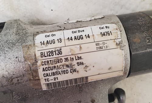 Cleco 8RSAPT-10 Pneumatic Pistol Grip 1/4" Air Tool Screwdriver/Nutrunner TTT-3 - Thumbnail 3