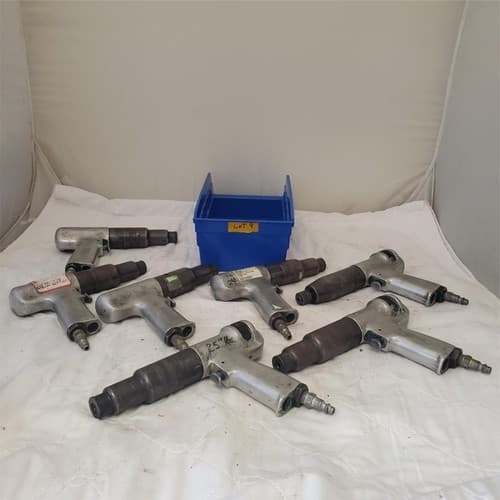 Lot of Cleco Pistol Grip Pneumatic Air Screwdriver Aircraft Lot-9 - Thumbnail 4