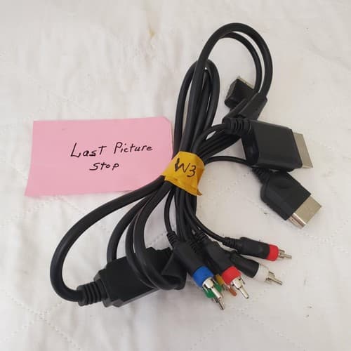 Multi Console/Platform Nintendo Wii PlayStation Xbox Component HD Video Cable W3 - Thumbnail 4