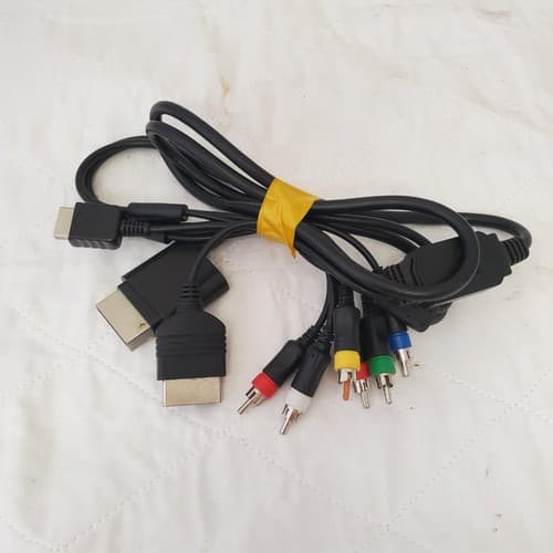 Multi Console/Platform Nintendo Wii PlayStation Xbox Component HD Video Cable W3 - Thumbnail 3