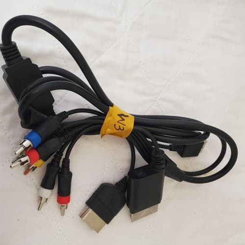 Multi Console/Platform Nintendo Wii PlayStation Xbox Component HD Video Cable W3 - Thumbnail 2