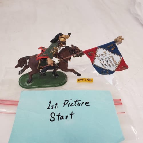 Niena Studios St. Petersburg Russia Flag Bearer Mounted CM-196 - Image 1