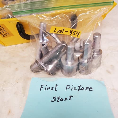 Lot of 10 Assorted Precision Steel Bushing Dies Set LOT-854 - Thumbnail 2