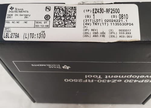 Texas Instruments MSP430 EZ430-RF2500 Development Tool Kit - Thumbnail 2