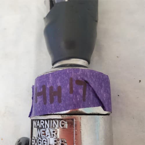 Blue Point Heavy Duty Pneumatic Air Ratchet Wrench HH-17 - Thumbnail 2