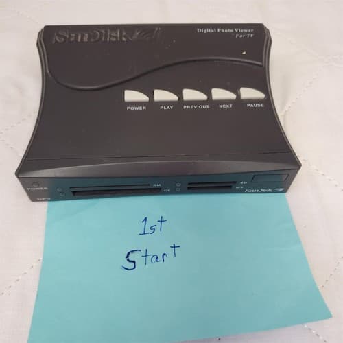 SanDisk Digital Photo Viewer and Card Reader for TV, SDV1-R - Image 1