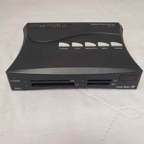 SanDisk Digital Photo Viewer and Card Reader for TV, SDV1-R - Thumbnail 4