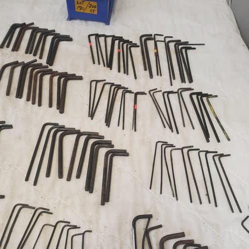 Lot of 200 Pieces Allen/Hex Wrenches All Purpose Mixed Sizes LOT170 - Thumbnail 6