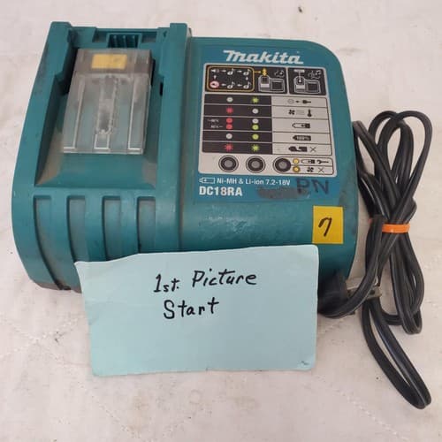 Makita DC18RA T Lithium Ion Rapid Fast Charger 240W 50-60Hz #7 - Image 1