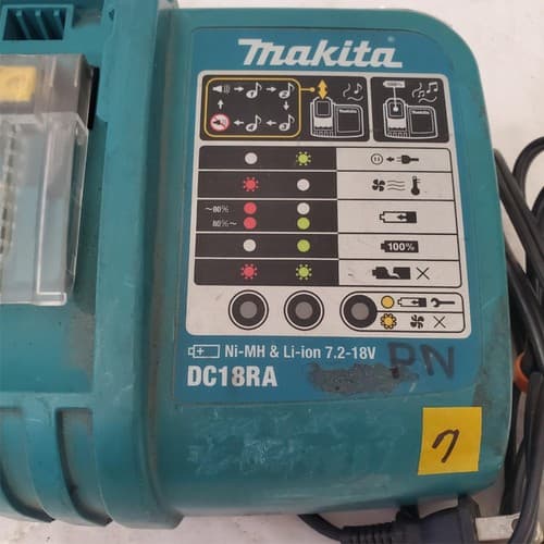 Makita DC18RA T Lithium Ion Rapid Fast Charger 240W 50-60Hz #7 - Thumbnail 2