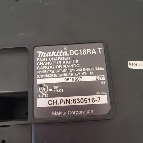 Makita DC18RA T Lithium Ion Rapid Fast Charger 240W 50-60Hz #7 - Thumbnail 4