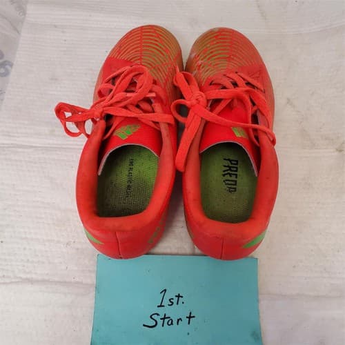 Adidas Predator Kids Orange Indoor Soccer Shoes Sneakers - Image 1