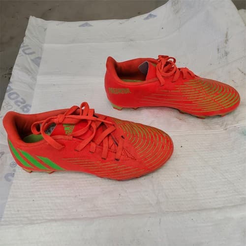 Adidas Predator Kids Orange Indoor Soccer Shoes Sneakers - Thumbnail 3