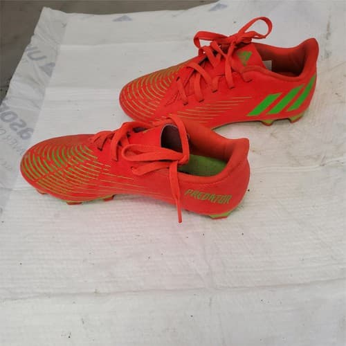 Adidas Predator Kids Orange Indoor Soccer Shoes Sneakers - Thumbnail 4