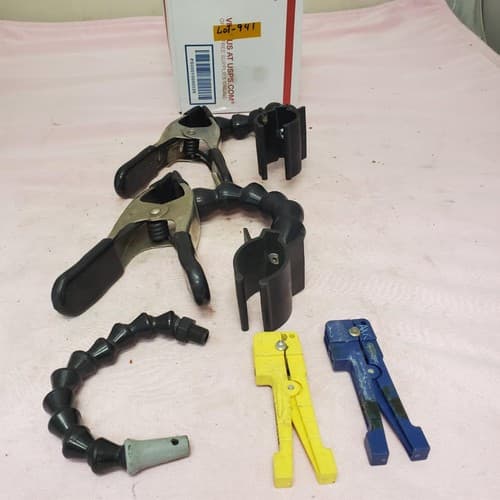 Spring Clamps with Flexible Gooseneck Arms Set LOT-941 - Image 1