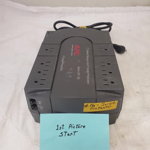 APC Back Up UPS ES 650 120V BE650R Surge Protected #16 (NO BATTERY INCLUDED) - Image 1