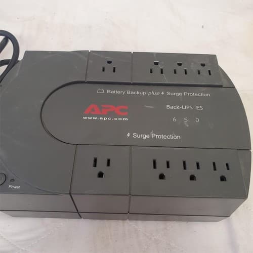 APC Back Up UPS ES 650 120V BE650R Surge Protected #16 (NO BATTERY INCLUDED) - Thumbnail 4