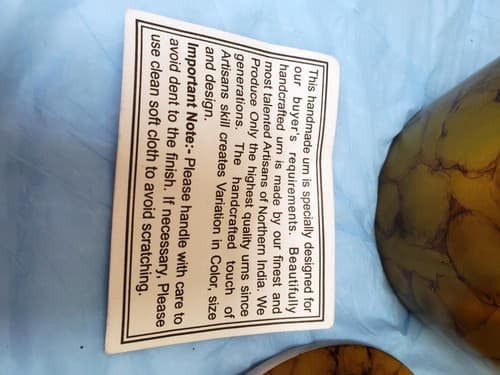 Modern Beautiful Design Handcrafted Urn for Human Ashes - Thumbnail 6