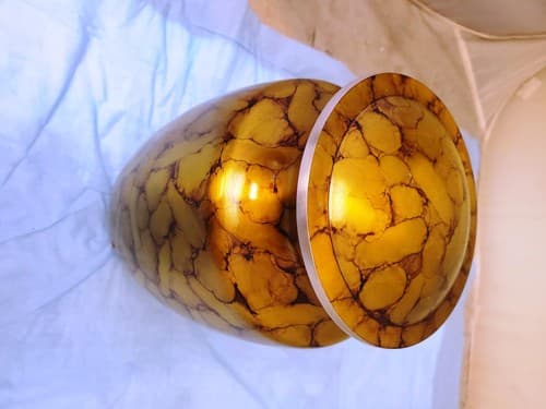 Modern Beautiful Design Handcrafted Urn for Human Ashes - Thumbnail 3