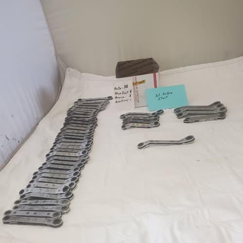 Lot of 44 Assorted Proto,Blue-Point Ratcheting Offset Box End Wrenches LOT-669 - Image 1